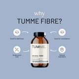 TUMME Natural Fibre, Sterculia 180 Capsules